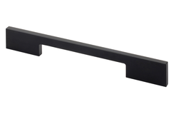 Greep drimo 224mm aluminium / zwart symmetrisch